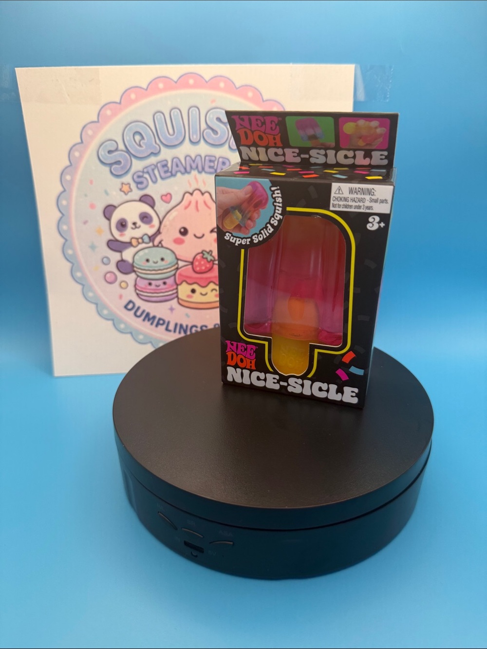 Nee-Doh Nice-Sicle Popsicle Stress Toy - Pink and Orange